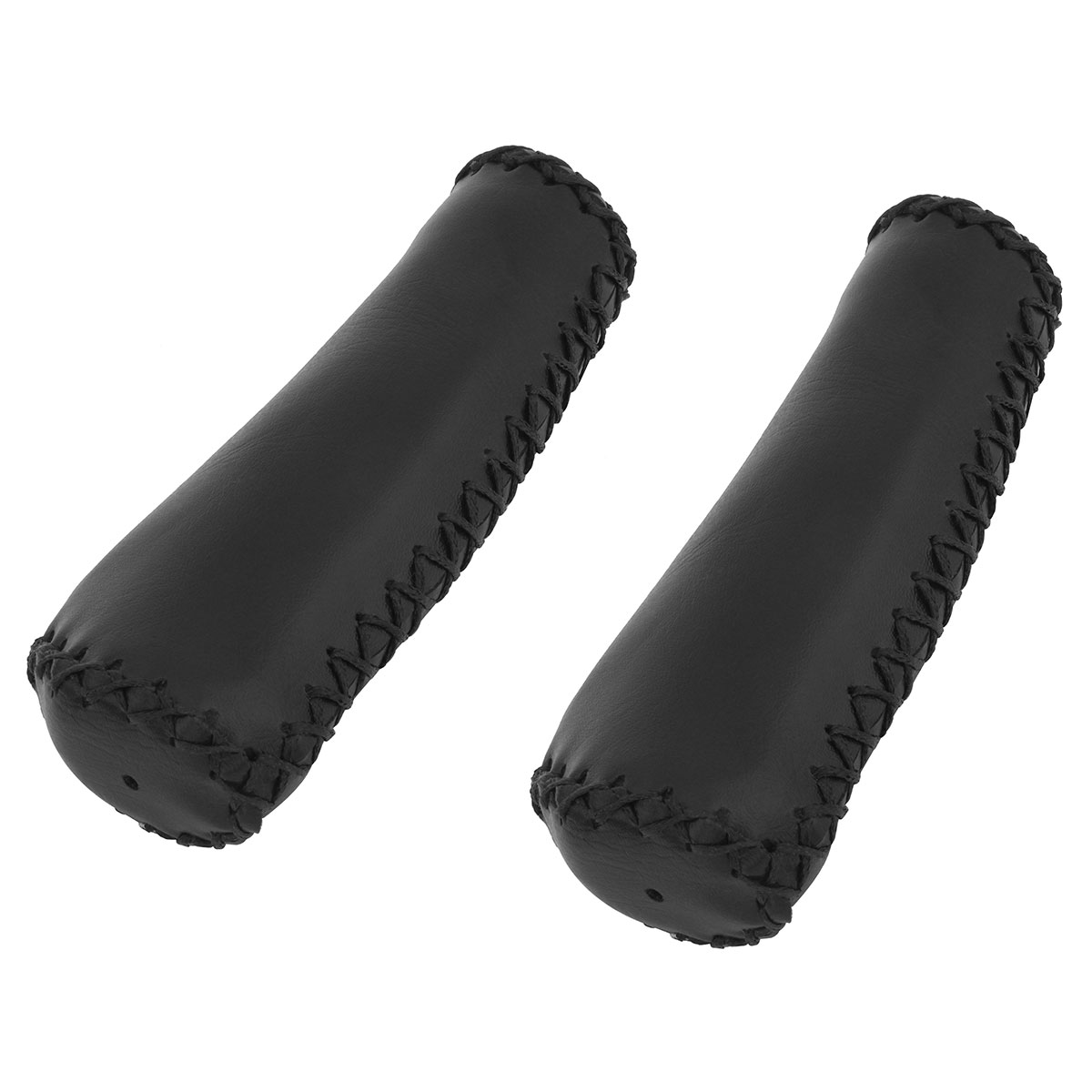 Grips 7/8 long 135mm Artificial Leather 1164C Black.